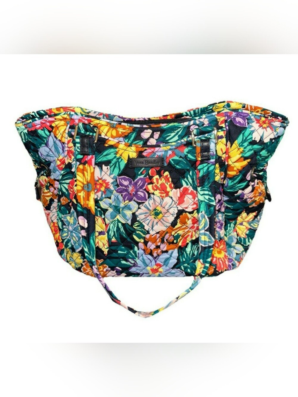 Vera Bradley Floral Quilted Tote Bag